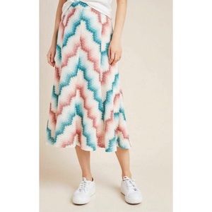 Anthropologie Midi Skirt